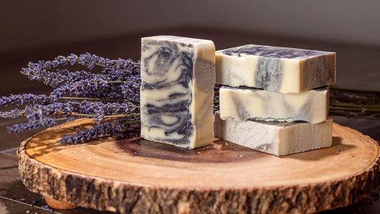 Soothing Lavender - Relaxing and soothing, this bar leaves your skin feeling baby bottom smooth.